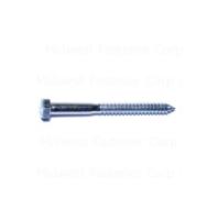 Midwest Fastener 01337 Zinc 1/2 x 5-1/2 Hex Lag Screws