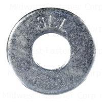 Midwest Fastener 03830 1/2 Zinc USS Flat Washers