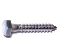 Midwest 50627 1/4 x 1-1/2 Stainless Steel Hex Lag Screws