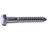 Midwest 50628 1/4 x 2 Stainless Steel Hex Lag Screws