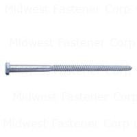 Midwest Fastener 05565 Galvanized 1/4 x 6 Hex Lag Screws