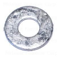 Midwest Fastener 09140 1/4 in ID Galvanized USS Flat Washers