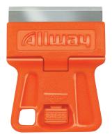 Allway GSM 1-1/2 in. W Carbon Steel Single-Edge Mini Glass Scraper