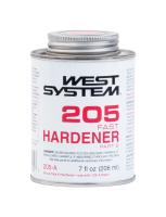 West System 205 Hardener High Strength Epoxy Clear Fast Hardener Curing Agent 7 oz