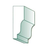 Garden State WM209 Solid Shingle Moulding 11/16" X 2"
