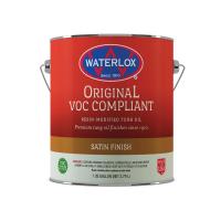 Waterlox 6035 Transparent Satin Clear Oil Wood Stain 1 gal