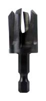 Make it Snappy 40332 1/2 in. X 2 in. L Steel Tapered Plug Cutter Hex 1 pc