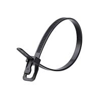 RETYZ RTZ-MBK01-MA EveryTie 8/10/12 in. L Black Cable Tie 30 pk