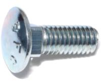 Midwest Fastener 01093 Carriage Bolts 3/8-16 x 1 Zinc