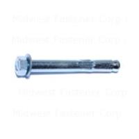 Midwest Fastener 04159 Zinc 3/8 x 3 Hex Nut Sleeve Anchors