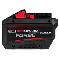 Milwaukee M18 REDLITHIUM FORGE HD12.0 48-11-1813 Battery, 18 V Battery, 12 Ah, 45 to 241 min Charging