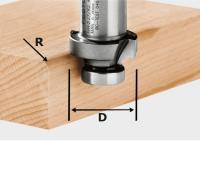 FESTOOL ROUTER BIT ROUNDOVER HW R3-OFK 500