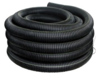 ADS 04540010 4" x 10' Solid Single Wall Corrugated Pipe