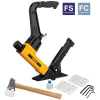 DEWALT DWFP12569 Flooring Nailer, 100 Magazine, 1-1/2 to 2 in L Fastener