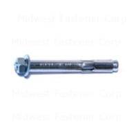 Midwest Fastener 04156 Zinc 5/16 x 2-1/2 Hex Nut Sleeve Anchors