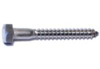Midwest 50637 5/16 x 2-1/2 Stainless Steel Hex Lag Screws