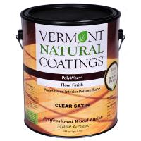 Vermont Natural Coatings 900102 PolyWhey Satin Clear Water-Based Floor Finish 1 gal