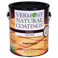 Vermont Natural Coatings 101250 PolyWhey Matte Clear Water-Based Floor Finish 1 gal