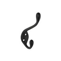 National Hardware V167 Series N331-066 Garment Hook, 35 lb, Zinc, Oil-Rubbed Bronze