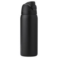 Owala C03766R1 FreeSip 24 fl. oz. Very Very Dark BPA Free Water Bottle with Spout Lid