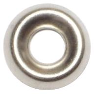 Midwest Fastener 03991 No. 8 Nickel Plated Steel Finishing Washers