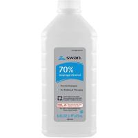 Swan 1000057220 Isopropyl Rubbing Alcohol 70%, 16 oz 1 pk