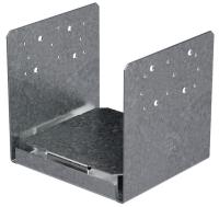 Simpson Strong-Tie AB Series ABU88Z Post Base, 8 x 8 in Post, Steel, ZMAX