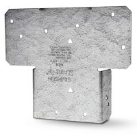 Simpson Strong-Tie AC AC4Z Post Cap, 4 x 4 in Post/Joist, Steel, ZMAX