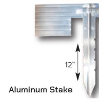 12" Flat Stake for Aluminum Edging