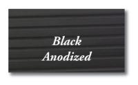Sure-Loc Crisp-Edge Aluminum Garden Edging 4" X 16' X 1/8" Black Anodized Finish with 5 Black Anodized Stakes