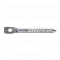 Midwest Fastener 01370 Zinc 1/4" X 3" Acoustical Lag Screws