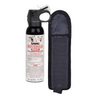 Sabre FBADX-04 Frontiersman Max Black Nylon Bear and Mountain Lion Spray W/Belt Holster
