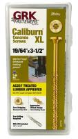 GRK Fasteners CALIBURN XL 57778 Heavy-Duty Concrete Screw, 19/64 in Dia, 3-1/2 in L, 3200 lb, Steel
