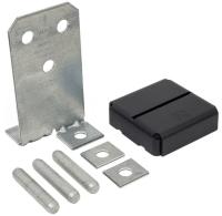 Simpson Strong-Tie CPTZ CPT44Z Concealed Post Base, 4 x 4 in Post, 12 ga Gauge, Steel, ZMAX