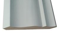 Lifespan LWM-49 9/16 X 3-5/8 X 16' Solid Select Treated Primed Pine Crown Moulding