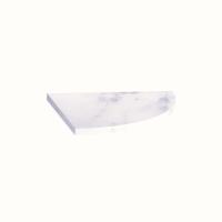 CORNER SHELF 9" CARRARA