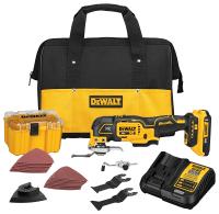 20V MAX* XR® Brushless Cordless 3-Speed Oscillating Multi-Tool Kit (2.0 Ah Battery)