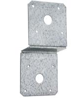 Simpson Strong-Tie DJT DJT14Z Deck Joist Tie, 3 in W, Steel, ZMAX, Fastening Method: Bolt, Nail
