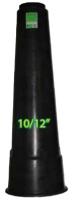 The Footing Tube FOOT1012 Plastic Footing Tube 10"/12" - Requires 14 Bags of 80LB Concrete