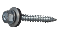 McElroy 264194 Galvanized 1-1/2" Wood Grip Screw 1/4" Drive