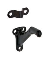 Ives 059A-BLK Black Aluminum Handrail Bracket