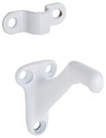 Ives 059AW Handrail Bracket, White, Aluminum