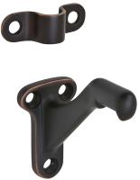 Ives 59A716 Handrail Bracket, Aluminum, Aged Bronze