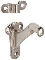 Ives 59A14 Handrail Bracket, Aluminum, Polished Nickel