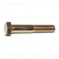 Midwest Fastener 00729 Yellow Zinc  1/2-13 x 3 Grade 8 Coarse Hex Cap Screws