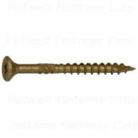 SaberDrive 55284 Tan XL1500 SaberDrive Exterior Deck Screws 5lb Tub 8 x 2