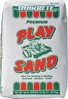 Quikrete 1113-51 Play Sand, Solid, White/Tan, 50 lb Bag (56/)