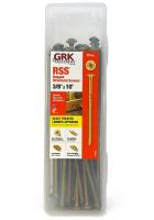 GRK Fasteners RSS 12293 Structural Screw, 3/8 in Thread, 10 in L, Washer Head, Star Drive, Steel, 50 PK - T40