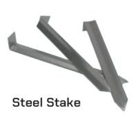 12" Flat Stake for Steel Edging