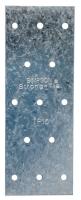 Simpson Strong-Tie TP TP15 Tie Plate, 5 in L, 1-13/16 in W, Steel, Galvanized, Fastening Method: Nail, Screw